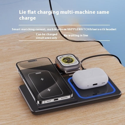 3 In 1 Fast Wireless Charger Stand